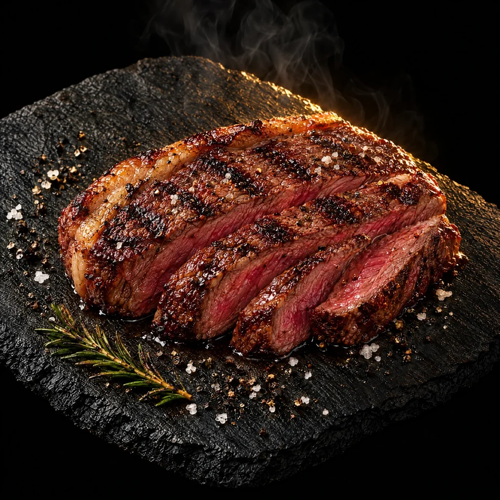 Rump, cooked